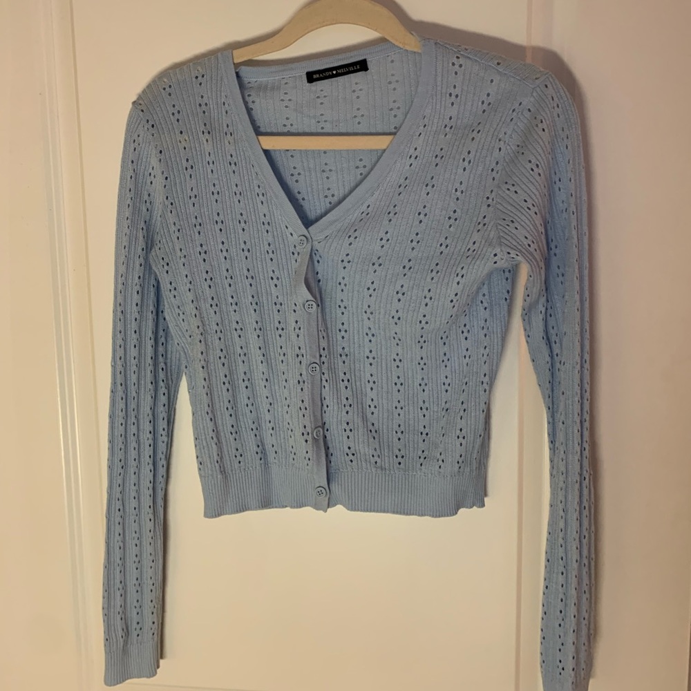 Brandy Melville Shannon Super Thin Cotton Sweater